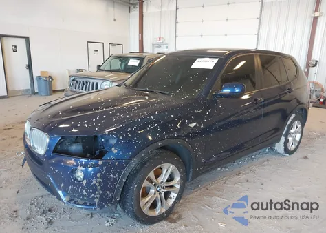 2014 BMW X3 xDrive28I z USA, uszkodzony, nr VIN 5UXWX9C58E0D17101